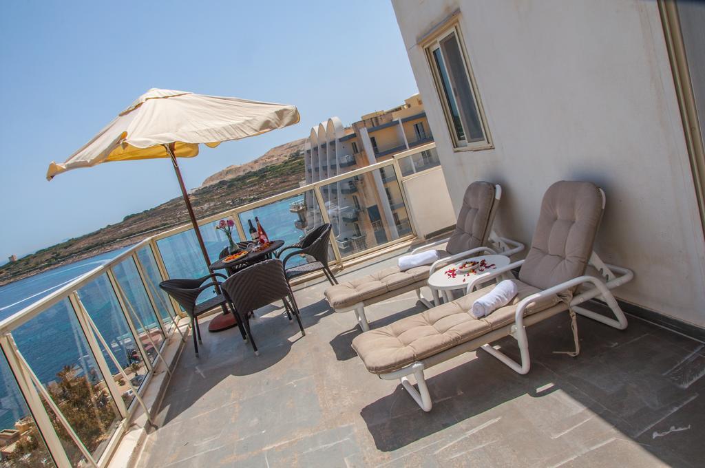 Club Salina Wharf Lejlighedshotel Qawra Værelse billede
